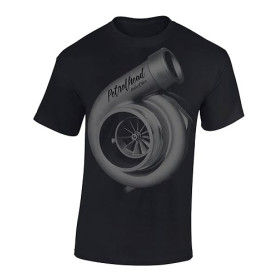 Petrolhead: Turbocharger Turbocompresseur - T-Shirt pour Tous Les Fans de Sport Automobile, Tuning, Drift