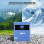 Onduleur hybride 4200 W 24 V DC/230 V AC Onduleur solaire sinusoïdal pur 100 A MPPT + alimentation secteur, tension d'entrée PV 