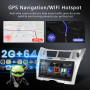 2GB 64GB Android Autoradio pour Toyota Yaris/Vizi 2005-2011 avec sans Fil Carplay Android Auto, Hodozzy Écran Tactile 9 Pouces R