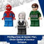 LEGO ǀ Marvel Le Combat des Robots : Spider-Man contre Docteur Octopus - Jouet de Super-Héros - 2 Figurines d'Action, 3 Minifigu