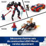LEGO ǀ Marvel Le Combat des Robots : Spider-Man contre Docteur Octopus - Jouet de Super-Héros - 2 Figurines d'Action, 3 Minifigu