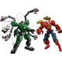 LEGO ǀ Marvel Le Combat des Robots : Spider-Man contre Docteur Octopus - Jouet de Super-Héros - 2 Figurines d'Action, 3 Minifigu