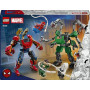 LEGO ǀ Marvel Le Combat des Robots : Spider-Man contre Docteur Octopus - Jouet de Super-Héros - 2 Figurines d'Action, 3 Minifigu