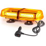 ROUTEKING 54LED Gyrophare LED Orange - Girophare LED Vehicule Avertissement de Stroboscopique Clignotant Magnetique, 7 Modes Fla