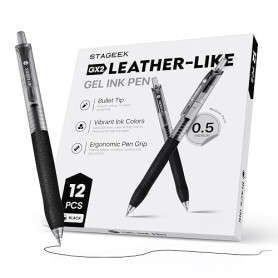 STAGEEK Stylo à encre gel G2 (noir)