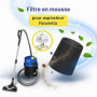 Filtre de protection du moteur de rechange pour aspirateur Rowenta RS-RU7207 RS-RU3712 Filtre de rechange Filtre pré-moteur Acce
