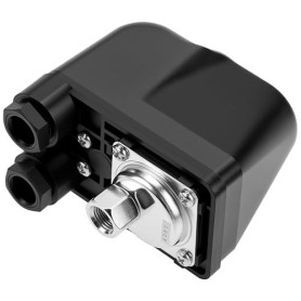 QWORK® Pressostat 230V Monophasé, G1/4" Pressostat Pompe Eau pour Jardins