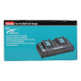 Chargeur rapide pour 2 batteries Li-Ion 14,4 à 18 V - MAKITA DC18RD