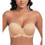 DotVol Femme Soutien-Gorge Grande Taille avec Armature Soutien Complet Bretelle Plusieurs Façons à Porter | Femme, Bretelle, Plu