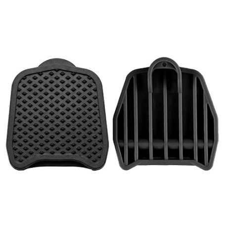 Zolara 2 Pièces Convertisseur De Pédale, Bike Pad Adaptateur Pédale Plate Compatible avec Look Keo, Convertisseur Antidérapant p