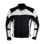 Befast - Veste de moto d'été DUNA certifiée CE, avec larges empiècements en mesh pour une ventilation optimale, disponible en no
