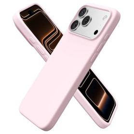 ORNARTO Coque pour iPhone 17 Pro Max (6,9") - Silicone Liquide Anti-Dérapant, Protection Anti-Choc Complète, Intérieur Doux Micr