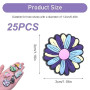 YAOYYG 25 Pièces Décorations de Plage pour l'été Charmes de Chaussure, Pins pour Crocs, Accessoires Décoratifs pour Chaussures S