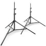 EMART Trépied en Aluminium Stable 260 cm pour Photographie, Trépied à Lampe pour Studio Vidéo et Photo, Arrière-Plan, Boîte à Lu