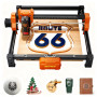 ACMER S2 12W Découpeuse laser, machine de gravure laser 72W, gravure et découpe de panneaux de bois, idéale pour les petites ent