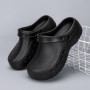 MEIAGDT Sabots de Chef pour Hommes, Chaussures de sécurité antidérapantes, imperméables et résistantes à l'huile, adaptés à la R