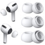 [3 paires]Embouts pour Airpods Pro et Airpods Pro 2 Avec Trou de Réduction du Bruit,Embouts en Silicone Airpods Pro Avec Boîte d