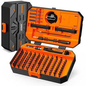 JOREST 115 en 1 Kit de Tournevis de Précision, Mini Magnétique Outils de Réparation avec Torx, Pour PC, Computer, iphone, Macboo
