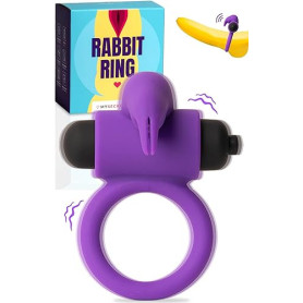 MySecretcase anneau vibrant de pénis - anneaux penien vibromasseur pour homme, cockring, pour femme, stimulateur couple, sextoys