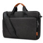 bagasin Sacoche ordinateur portable 15,6 à 17,3 pouces, mallette extensible avec bandoulière, sac de transport PC portable, saco