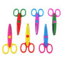 6 PCS Ciseaux de Bricolage Vagues Travaux Manuels Dentelés Découpe Zig Zag Cranteurs et de Bordure Sécurité Pour Artistique