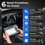 TOPDON AD500 Valise Diagnostic Auto, 4 systèmes Outil de Diagnostic Voiture Multimarque,Moteur Transmission SRS ABS, 6 Réinitial