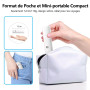 yAyusi Mini Perche à Selfie Extensible, Perche à Selfie Portable de Poche avec Télécommande, Support de Téléphone Compacte pour 