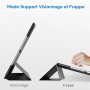 JETech Coque pour iPad 10,2 Pouces (Modèle 2021/2020/2019, 9ème/8ème/7ème Génération), Housse Étui avec Veille/Réveil Automatiqu