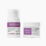 TINGERLAAT Duo Peau Lissée & Éclatante 24H - Crème Hydratation Intense 50g + Baume Régénérant Lissant 40g - Squalane & Tréhalose
