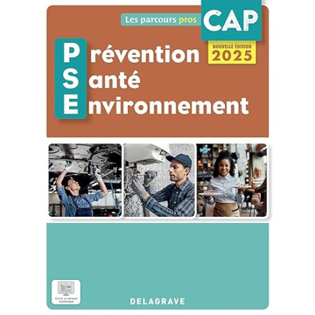 Les Parcours Pros Prévention Santé Environnement (PSE) CAP (2025) - Pochette élève