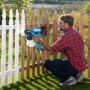 Pulvérisateur Kit de Peinture sans Fil 1000Ml, 500W Makita21V Pistolet Pulvérisateur Électrique HVLP Fonctionnant sur Batterie a