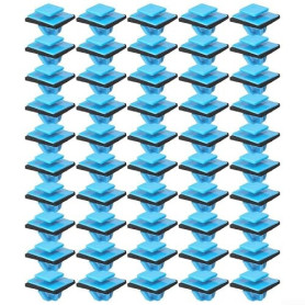 Lot de 50 clips de fixation latérale et de garniture de portière, fixation de carrosserie de voiture, panneau de garniture de po