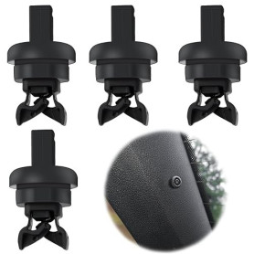 4 Pièces Plage Arriere Clips de Fixation Voiture, Clips de Fixation pour Étagère Arrière 7705099001 8200675047 Compatible pour R