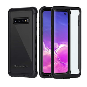 seacosmo Coque Samsung Galaxy S10 6.1' avec Protège-écran Full Body Protection Intégré Antichoc Etui [Compatible avec Capteur d'