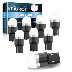 Keiurot 7443 Ampoules à LED Blanc Ampoules T20 W21/5W Led Feu de Jour DC12V 9SMD Conception de polarité pour Feux de jour Feux d