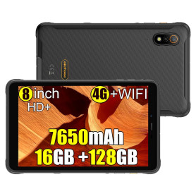 Ulefone Armor Pad Pro Tablette Tactile Incassable, Android 13, 8.0 Pouces, Téléphone Portable 7650mAh, 16Go+128Go+1To, 48MP+32MP