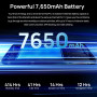 Ulefone Armor Pad Pro Tablette Tactile Incassable, Android 13, 8.0 Pouces, Téléphone Portable 7650mAh, 16Go+128Go+1To, 48MP+32MP