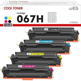067H 067 Toner: Compatible pour Canon 067H 067 i-SENSYS MF657Cdw MF655Cdw MF651Cw LBP631Cw LBP632Cdw LBP633Cdw MF656Cdw MF653Cdw