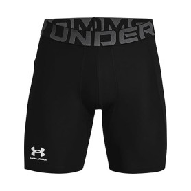 Under Armour UA HG Armour Shorts, Short de sport léger, Short de course pour homme Homme, Black / White, 3XL