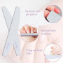 URAQT Lime à Ongles Professionnelle, 6pcs Double Face - lime 100/180 Grain Lavable pour les ongles, Salon de Coiffure, Animaux D