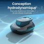 AIPER Scuba SE Robot Piscine, Aspirateur Piscine sans Fil, Autonomie de 90 Minutes, Nettoyage Automatique avec Fonction Auto-Sta