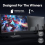 KTC 24.5 Pouces Ecran PC Gamer 400Hz / 360Hz / 240Hz | Fast IPS 1ms | Adaptive Sync | FHD écran 1080P | HDR 400 128% sRGB | HDMI