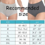 Lohhbve Femmes Haute Taille Briefs Ligne Ventre Contrôle Culots Coton Pantalons sous-vêtements Respirables Doux Pack de 5