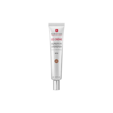 Erborian - CC Crème à la Centella Asiatica - Maquillage et Soin Illuminateur de Teint Haute Définition pour Visage - Protection 