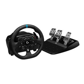 Logitech G G923 volant de course et pédales, TRUEFORCE jusqu'à 1000 Hz, commande de démarrage à double embrayage, housse de vola