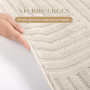 Enyhom Tapis Salon Moelleux 160 x 230 cm, Extra Epais Tapis Chambre Antidérapant Lavable en Machine,Ne Perd Pas Ses Poils, Grand
