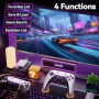 AGSTMG Console de jeux rétro 2026, 4K HDMI avec plus de 40 000 jeux, 23 émulateurs, Plug-and-Play, double manette sans fil 2,4 G