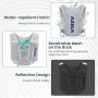 Flintronic Sac à Dos Hydratation, Sac à Dos de Vélo, Réglable Ultraléger Réfléchissant, avec vessie d'eau de 1.5L pour Femme Hom