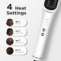 Pro Steam Brosse lissante PARWIN PRO BEAUTY 3 en 1 avec voyant LED, technologie ionique et vapeur pour un double entretien, rédu