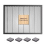 Creality Table en nid d'abeille 460 x 346 mm pour gravure laser Falcon A1, A1 Pro, dissipation rapide de la chaleur, protection